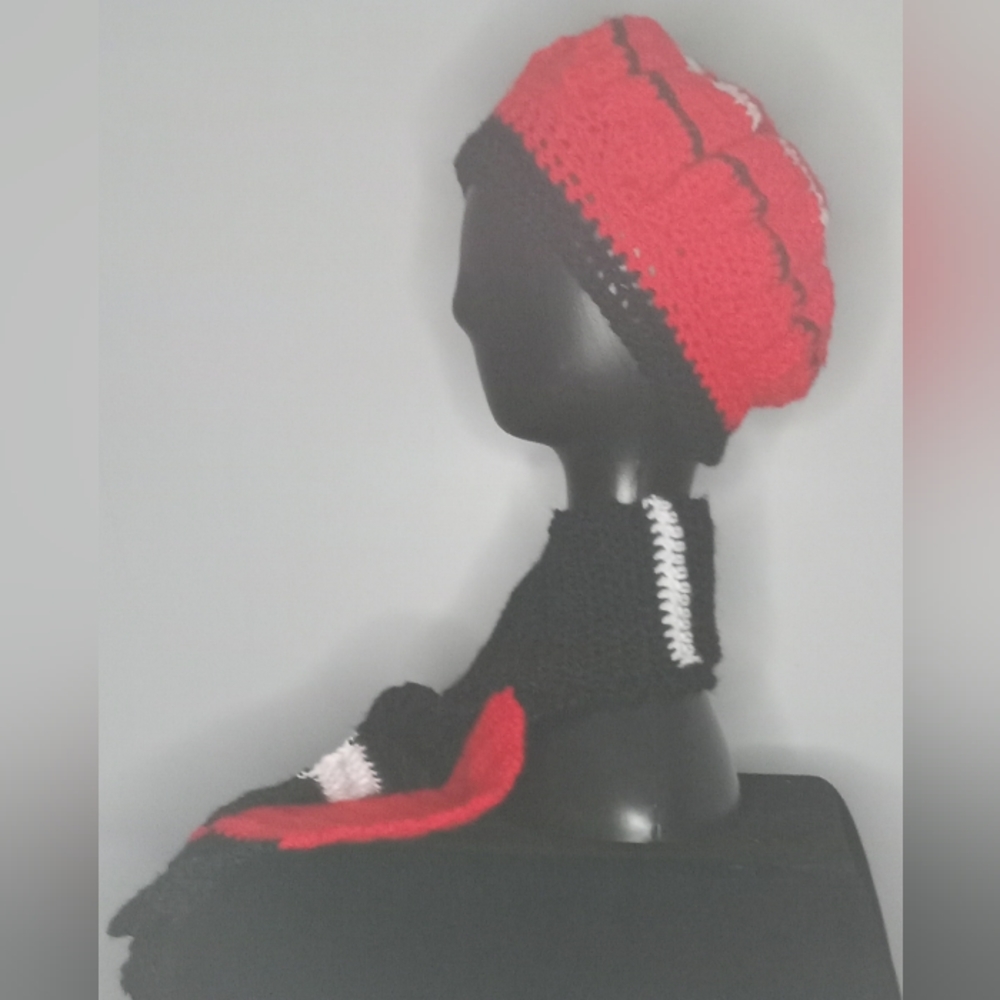 Detroit Red Wings inspired scarf